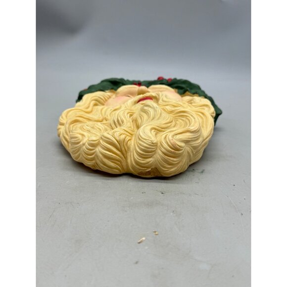 Vtg Motion Activated Santa Face Light Up Musical Talking Ho Ho Merry Christmas - Picture 5 of 15